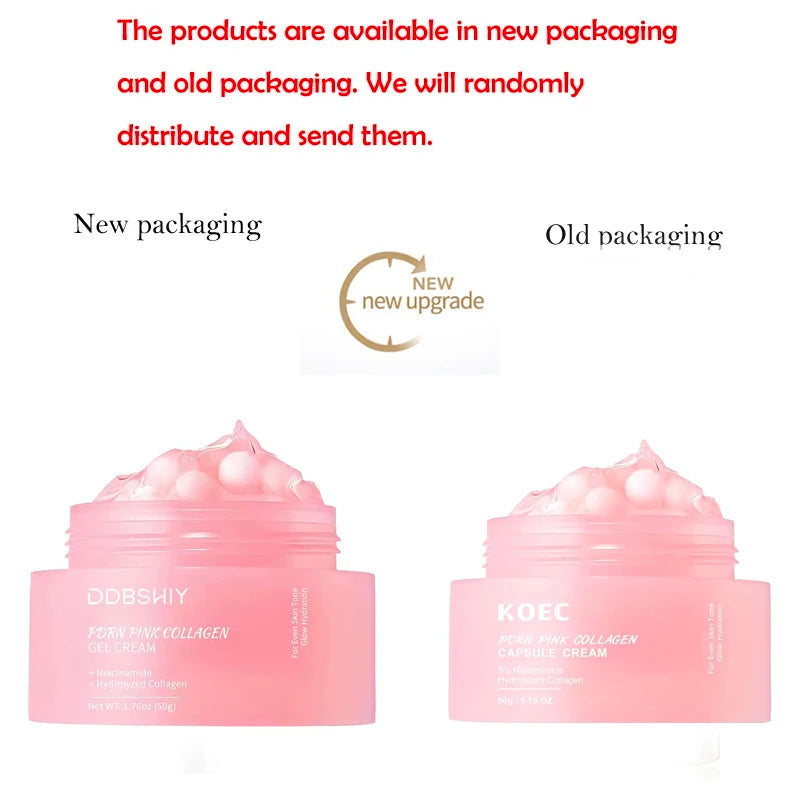 5% Niacinamide Hydrolyzed Collagen Deep Hydrating Jelly Cream Moisturizer Plump Moisturizing And Nourishing Skin Care Cream